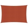 Toldo de vela terracota HDPE 160 g/m² 3x4 m de vidaXL, Sombrillas - Ref: Foro24-311347, Precio: 32,71 €, Descuento: %