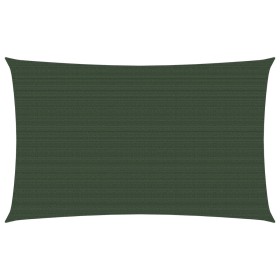 Toldo de vela HDPE verde oscuro 160 g/m² 3x6 m de vidaXL, Sombrillas - Ref: Foro24-311460, Precio: 43,75 €, Descuento: %