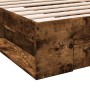 Cama con cajón madera de ingeniería roble ahumado 100x200 cm de vidaXL, Camas y somieres - Ref: Foro24-3280794, Precio: 134,0...