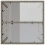 Mesa de bar de exterior ratán sintético gris 70x70x110 cm de vidaXL, Mesas de jardín - Ref: Foro24-368695, Precio: 123,41 €, ...