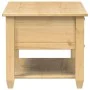 Mesa de centro cajones Corona madera maciza de pino 85x50x45 cm de vidaXL, Mesas de centro - Ref: Foro24-4002772, Precio: 96,...