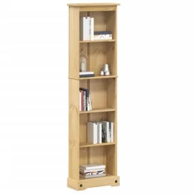Estantería Corona madera maciza de pino 46x20x170 cm de vidaXL, Librerías y estanterías - Ref: Foro24-4002779, Precio: 88,75 ...