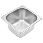Soporte bandeja Gastronorm con 6 bandejas 1/6 acero inoxidable de vidaXL, Contenedores para utensilios de cocina - Ref: Foro2...