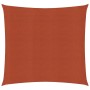 Toldo de vela HDPE terracota 160 g/m² 4x4 m de vidaXL, Sombrillas - Ref: Foro24-311331, Precio: 39,97 €, Descuento: %