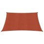 Toldo de vela HDPE terracota 160 g/m² 4x4 m de vidaXL, Sombrillas - Ref: Foro24-311331, Precio: 39,97 €, Descuento: %