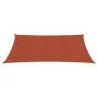 HDPE terracotta shade sail 160 g/m² 2.5x4 m by vidaXL, Umbrellas - Ref: Foro24-311344, Price: 29,96 €, Discount: %