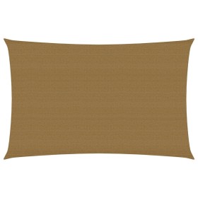 Toldo de vela gris taupe HDPE 160 g/m² 2,5x4,5 m de vidaXL, Sombrillas - Ref: Foro24-311400, Precio: 26,29 €, Descuento: %