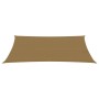 Toldo de vela gris taupe HDPE 160 g/m² 2,5x4,5 m de vidaXL, Sombrillas - Ref: Foro24-311400, Precio: 26,29 €, Descuento: %