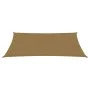 Toldo de vela gris taupe HDPE 160 g/m² 2,5x4,5 m de vidaXL, Sombrillas - Ref: Foro24-311400, Precio: 31,42 €, Descuento: %
