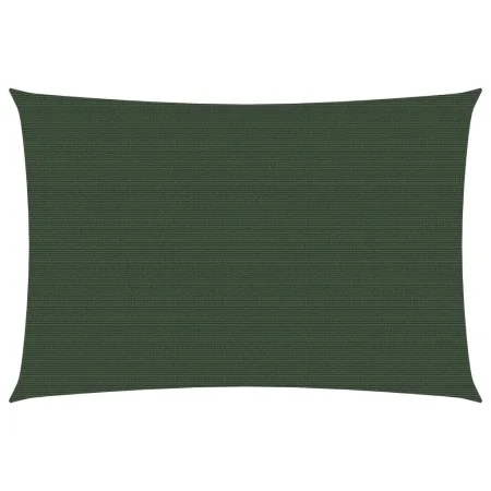 Toldo de vela verde oscuro HDPE 160 g/m² 4x5 m de vidaXL, Sombrillas - Ref: Foro24-311463, Precio: 46,04 €, Descuento: %