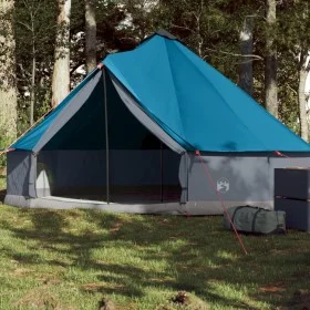 Tienda de campaña familiar tipi 6 personas impermeable azul de vidaXL, Tiendas de campaña - Ref: Foro24-94586, Precio: 141,55...