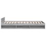 Cama con cajón madera ingeniería gris Sonoma 100x200 cm de vidaXL, Camas y somieres - Ref: Foro24-3280795, Precio: 137,30 €, ...