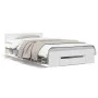 Cama con cajón madera de ingeniería blanca 90x200 cm de vidaXL, Camas y somieres - Ref: Foro24-3280797, Precio: 133,29 €, Des...