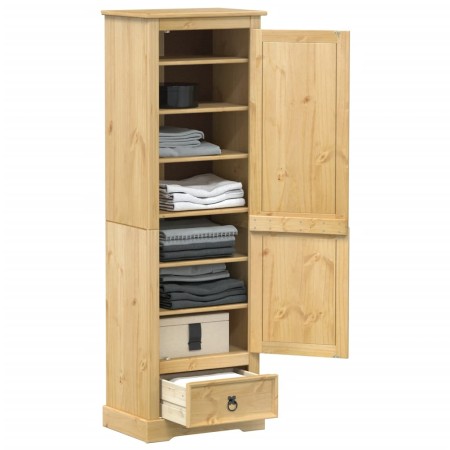 Armario Corona madera maciza de pino 55x38x170 cm de vidaXL, Armarios roperos - Ref: Foro24-4002767, Precio: 214,91 €, Descue...