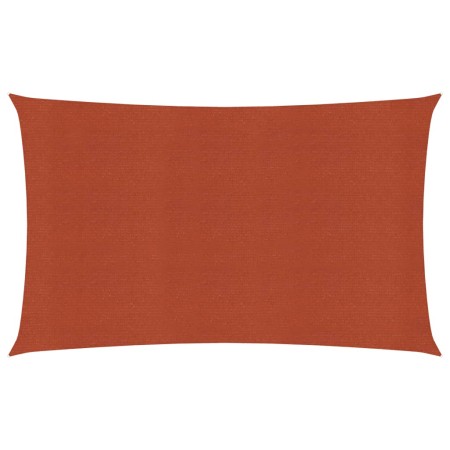 Toldo de vela HDPE terracota 160 g/m² 3x6 m de vidaXL, Sombrillas - Ref: Foro24-311350, Precio: 35,67 €, Descuento: %