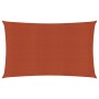 Toldo de vela HDPE terracota 160 g/m² 3x6 m de vidaXL, Sombrillas - Ref: Foro24-311350, Precio: 35,67 €, Descuento: %