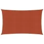 Toldo de vela HDPE terracota 160 g/m² 3x6 m de vidaXL, Sombrillas - Ref: Foro24-311350, Precio: 43,21 €, Descuento: %