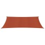 Toldo de vela HDPE terracota 160 g/m² 3x6 m de vidaXL, Sombrillas - Ref: Foro24-311350, Precio: 35,67 €, Descuento: %
