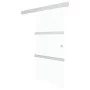 Puerta corredera vidrio ESG y aluminio plateado 90x205 cm de vidaXL, Puertas - Ref: Foro24-288059, Precio: 260,00 €, Descuent...