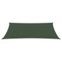 Toldo de vela verde oscuro HDPE 160 g/m² 2x5 m de vidaXL, Sombrillas - Ref: Foro24-311451, Precio: 27,21 €, Descuento: %