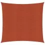 Toldo de vela HDPE terracota 160 g/m² 3x3 m de vidaXL, Sombrillas - Ref: Foro24-311329, Precio: 27,48 €, Descuento: %