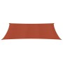 Toldo de vela HDPE terracota 160 g/m² 4x7 m de vidaXL, Sombrillas - Ref: Foro24-311355, Precio: 61,99 €, Descuento: %