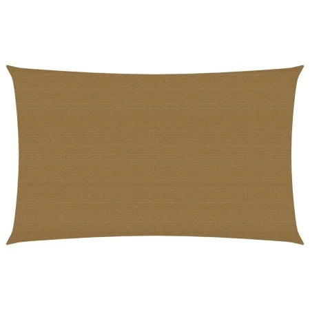 Toldo de vela gris taupe HDPE 160 g/m² 5x8 m de vidaXL, Sombrillas - Ref: Foro24-311413, Precio: 77,19 €, Descuento: %