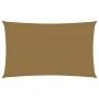 Toldo de vela gris taupe HDPE 160 g/m² 5x8 m de vidaXL, Sombrillas - Ref: Foro24-311413, Precio: 77,19 €, Descuento: %