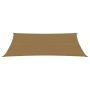 Toldo de vela gris taupe HDPE 160 g/m² 5x8 m de vidaXL, Sombrillas - Ref: Foro24-311413, Precio: 78,95 €, Descuento: %