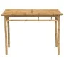 Mesa de comedor de jardín bambú 110x55x75 cm de vidaXL, Mesas de jardín - Ref: Foro24-368031, Precio: 103,19 €, Descuento: %