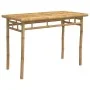 Mesa de comedor de jardín bambú 110x55x75 cm de vidaXL, Mesas de jardín - Ref: Foro24-368031, Precio: 103,19 €, Descuento: %