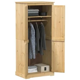 Armario Corona madera maciza de pino 76x50x170 cm de vidaXL, Armarios roperos - Ref: Foro24-4002769, Precio: 238,90 €, Descue...