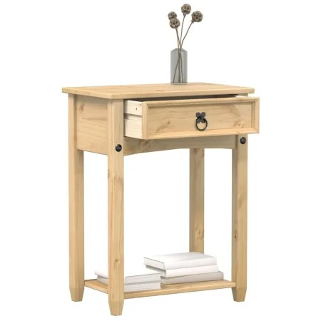 Corona console table solid pine wood 55x35x73 cm by vidaXL, Side tables - Ref: Foro24-4002774, Price: 63,78 €, Discount: %