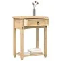 Corona console table solid pine wood 55x35x73 cm by vidaXL, Side tables - Ref: Foro24-4002774, Price: 63,78 €, Discount: %