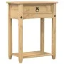 Corona console table solid pine wood 55x35x73 cm by vidaXL, Side tables - Ref: Foro24-4002774, Price: 63,78 €, Discount: %