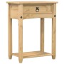 Mesa consola Corona madera maciza de pino 55x35x73 cm de vidaXL, Mesas auxiliares - Ref: Foro24-4002774, Precio: 64,87 €, Des...