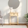 Mesa consola Corona madera maciza de pino 55x35x73 cm de vidaXL, Mesas auxiliares - Ref: Foro24-4002774, Precio: 64,87 €, Des...