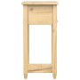 Mesa consola Corona madera maciza de pino 55x35x73 cm de vidaXL, Mesas auxiliares - Ref: Foro24-4002774, Precio: 64,87 €, Des...