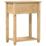 Mesa consola Corona madera maciza de pino 55x35x73 cm de vidaXL, Mesas auxiliares - Ref: Foro24-4002774, Precio: 64,87 €, Des...