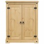Mueble zapatero Corona madera maciza de pino 86x38,5x108 cm de vidaXL, Zapateros y organizadores de calzado - Ref: Foro24-400...