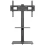 Mueble de TV de esquina 2 niveles para 32-65 pulgadas negro de vidaXL, Soportes para monitores y televisor - Ref: Foro24-3795...