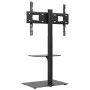 Mueble de TV de esquina 2 niveles para 32-65 pulgadas negro de vidaXL, Soportes para monitores y televisor - Ref: Foro24-3795...