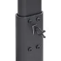 Mueble de TV de esquina 2 niveles para 32-65 pulgadas negro de vidaXL, Soportes para monitores y televisor - Ref: Foro24-3795...