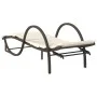 Sun loungers with table 2 units brown synthetic rattan by vidaXL, Loungers - Ref: Foro24-368264, Price: 297,51 €, Discount: %