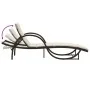 Sun loungers with table 2 units brown synthetic rattan by vidaXL, Loungers - Ref: Foro24-368264, Price: 297,51 €, Discount: %