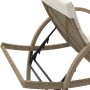 Tumbonas con mesita 2 unidades ratán sintético beige de vidaXL, Tumbonas - Ref: Foro24-368266, Precio: 275,55 €, Descuento: %