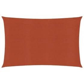 Toldo de vela HDPE terracota 160 g/m² 6x8 m de vidaXL, Sombrillas - Ref: Foro24-311360, Precio: 91,02 €, Descuento: %
