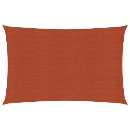 Toldo de vela HDPE terracota 160 g/m² 6x8 m de vidaXL, Sombrillas - Ref: Foro24-311360, Precio: 90,11 €, Descuento: %