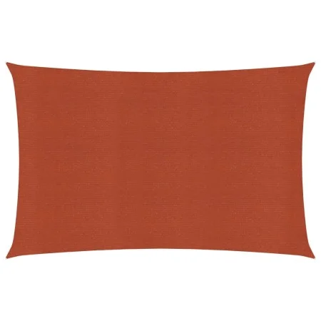 Toldo de vela HDPE terracota 160 g/m² 6x8 m de vidaXL, Sombrillas - Ref: Foro24-311360, Precio: 91,02 €, Descuento: %