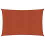 Toldo de vela HDPE terracota 160 g/m² 6x8 m de vidaXL, Sombrillas - Ref: Foro24-311360, Precio: 90,11 €, Descuento: %